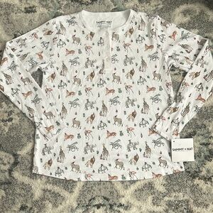 Sammy + Nat Holiday Pajama Top